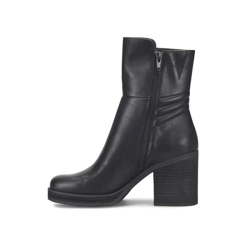 Korks Moergan Block Heel Side Zip Boot 9 Black - image 2